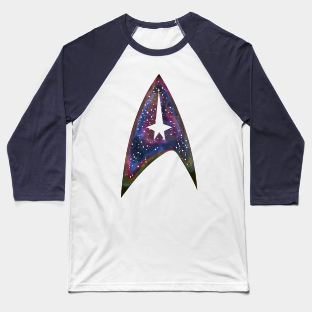 Space: The Final Frontier Baseball T-Shirt by BlackAdam